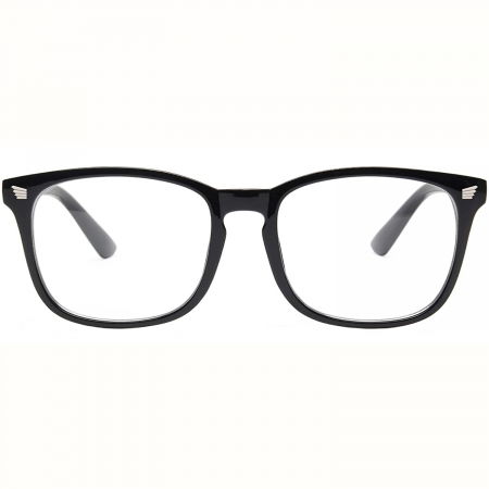 Ochelari - Ochelari protectie calculator ZAFIT™, ecran telefon, tableta, laptop, televizor, gaming, Anti-lumina albastra, Anti-reflexie Unisex, culoare Negru