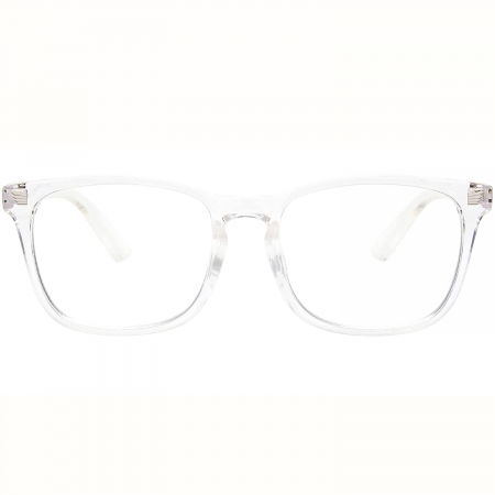 Ochelari - Ochelari protectie calculator ZAFIT™, ecran telefon, tableta, laptop, televizor, gaming, Anti-lumina albastra, Anti-reflexie Unisex, culoare Transparent