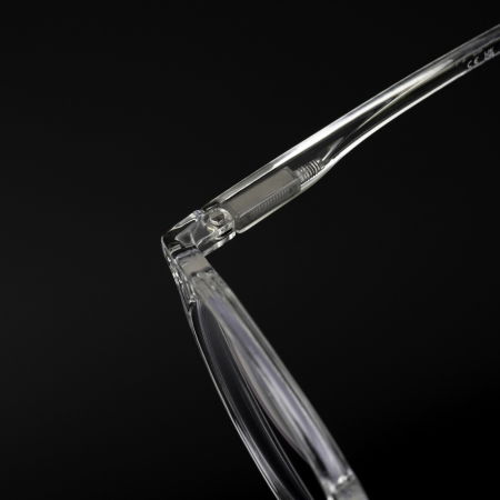 Ochelari protectie calculator ZAFIT™, ecran telefon, tableta, laptop, televizor, gaming, Anti-lumina albastra, Anti-reflexie, Unisex, model rotund, culoare Transparent [5]