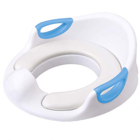 Reductor WC ZAFIT®, Portabil, capac toaleta copii, antiderapant, Alb/Albastru [1]