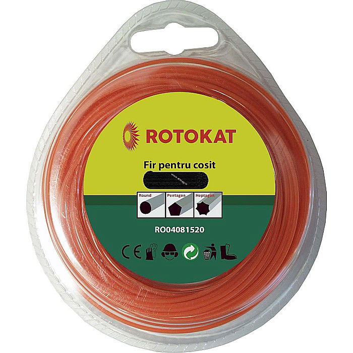 Fir pentru autocut/trimmer 2.4 - 15m VERDE [1]