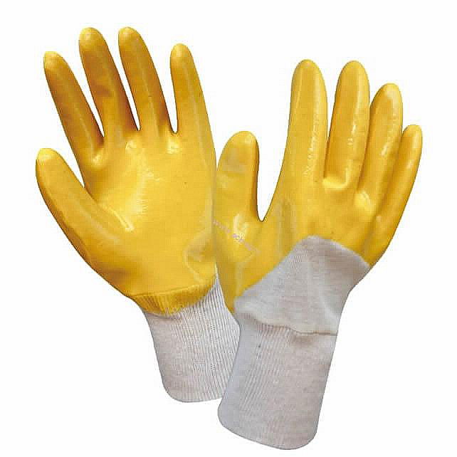 Manusi de bumbac acoperite cu nitril ROTAKT / EN420, EN388 (4111)-MARIME 9 [1]