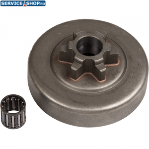 Piese de schimb - Carcasa ambreiaj drujba Husqvarna (T435) .3/8"x6T - cu Pinion