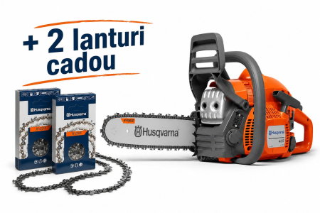 Produse - Motoferastrau Husqvarna 435 II +2lanturi cadou