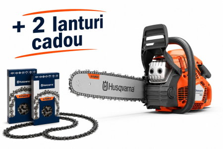Motoferastrau benzina - Motoferastrau Husqvarna 450X +2lanturi cadou