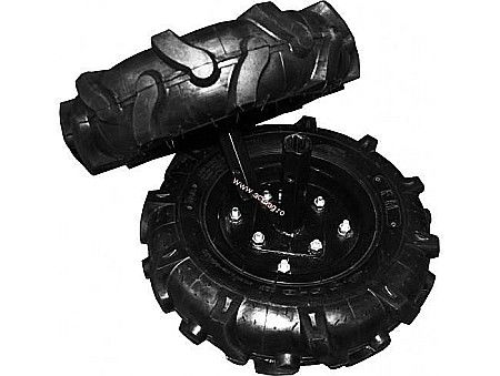 Produse - Roata de cauciuc cu manicot 6.00-12 4PR (profil agricol)