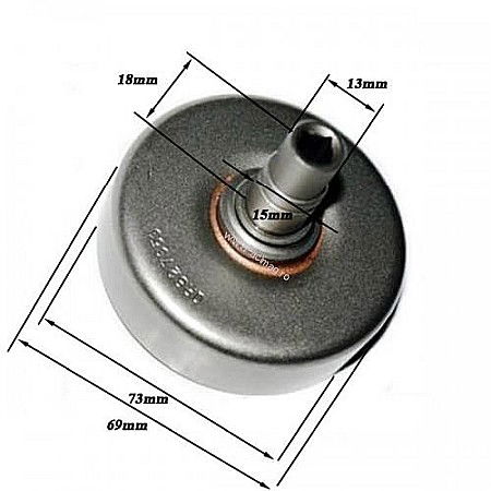 Carcasa ambreiaj - Carcasa ambreiaj motocoasa Husqvarna 355Rx, 555RXT, 555FX