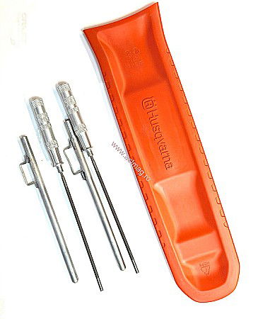 2 x Suport de Pila cu pila de 5,5 husqvarna inclusa [1]