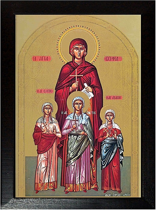 Sfanta Mucenita Sofia, si fiicele ei Pistis, Elpis şi Agapi [3]