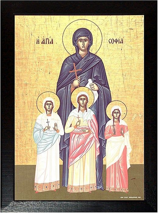 Sfanta Mucenita Sofia, si fiicele ei Pistis, Elpis şi Agapi [2]