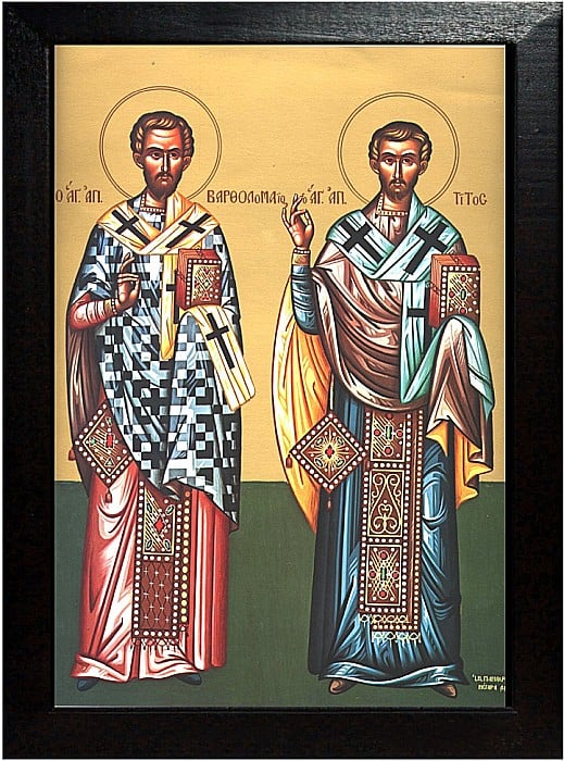 Sfantul Apostol Vartolomeu, Sfantul Apostol Tit [2]