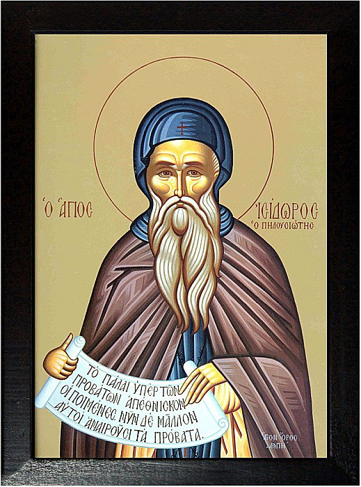 Sfântul Cuvios Isidor Pelusiotul [2]