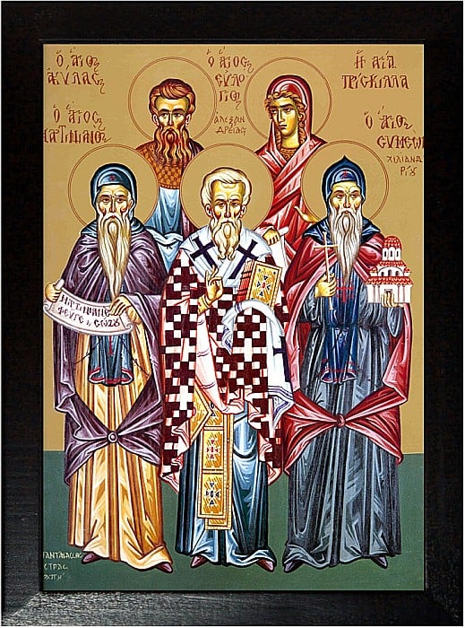 Sfantul Cuvios Martinian, Sfantul Ap Acvila, Sf Ier Evloghie, Sf Mc Priscila, Sf Cuv Simeon [2]