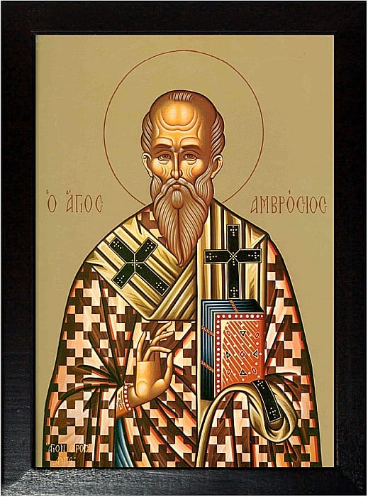 Sfantul Ierarh Ambrozie, Episcopul Mediolanului [2]