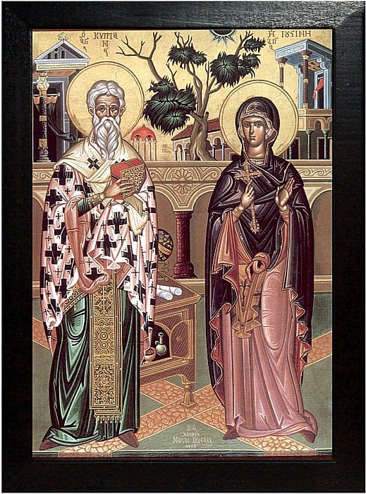 Sfantul Ierarh Ciprian, Sfanta Mucenita Iustina [3]