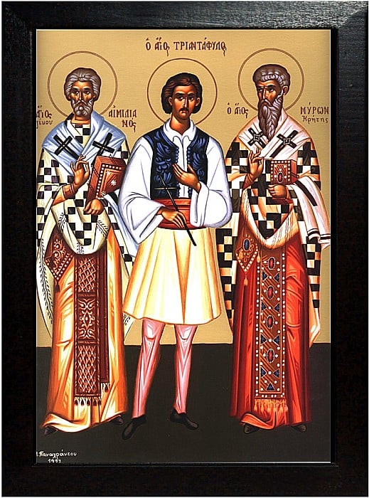 Sfantul Ierarh Emilian, Sfantul Mucenic Triantafil, Sfantul Ierarh Miron [3]