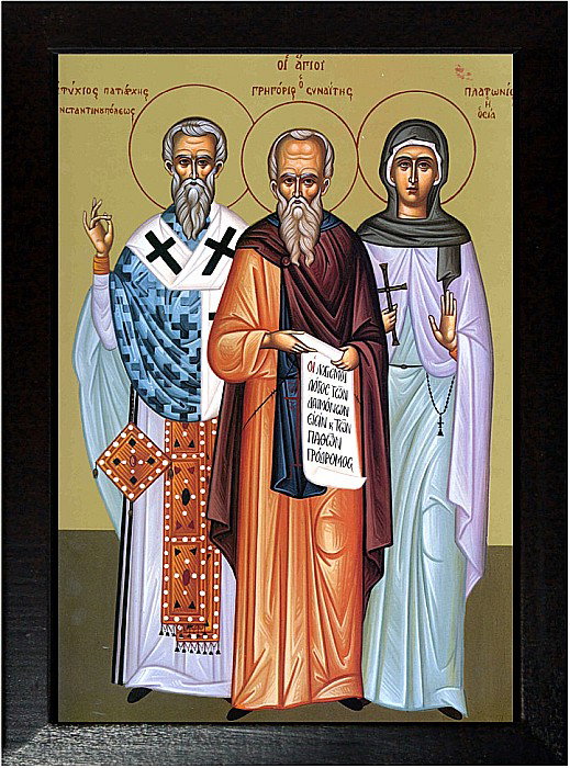 Sfantul Ierarh Eutihie, Sfantul Grigorie Sinaitul, Sfanta Cv Platodida [2]