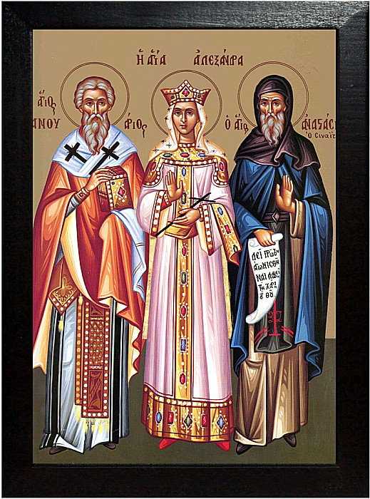 Sfantul Ierarh Ianuarie, Sfanta Alexandra, Sfantul Anastasie [2]