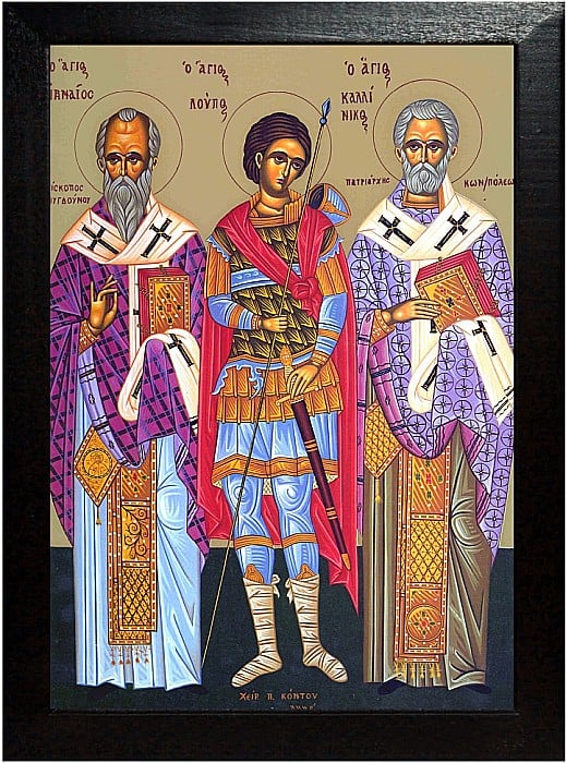 Sfantul Ierarh Irineu, Sfantul Mucenic Lup, Sfantul Ierarh Calinic [3]