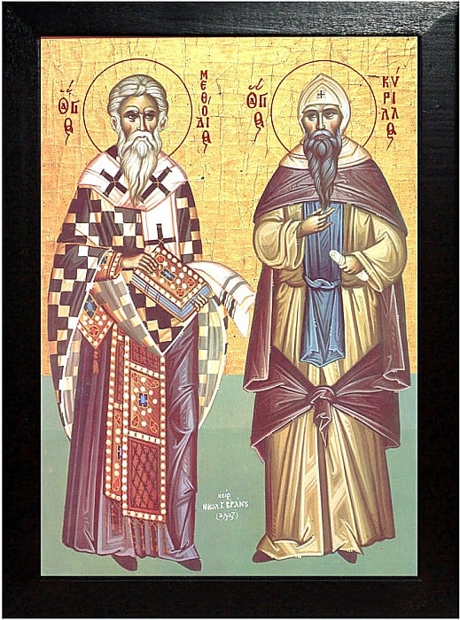 Sfantul Ierarh Metodie, Sfantul Cuvios Chiril [2]