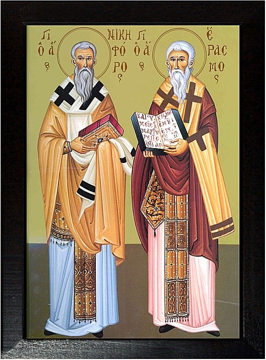 Sfantul Ierarh Nichifor Marturisitorul, Sfantul Ierarh Erasm [3]