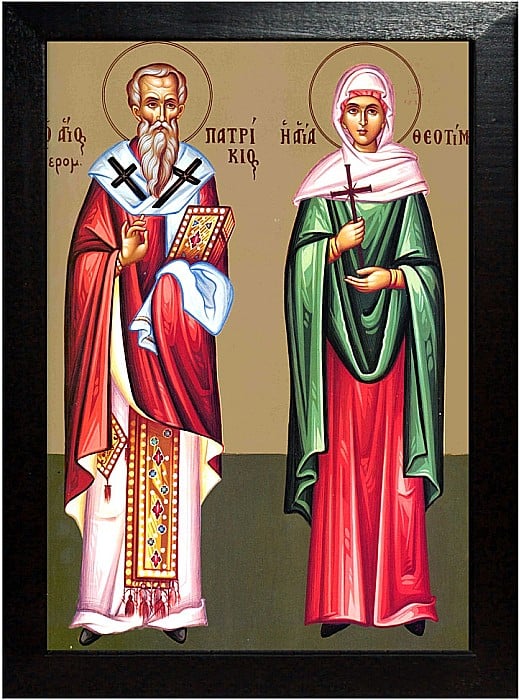 Sfantul Ierarh Patrichie, Sfanta Mucenita Teotimia [3]