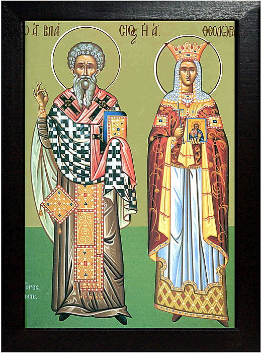 Sfantul Ierarh Vlasie, Sfanta Teodora Imparateasa [5]