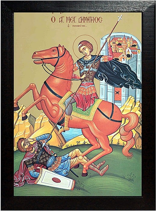 Sfantul Mare Mucenic Dimitrie, Izvoratorul de Mir [4]