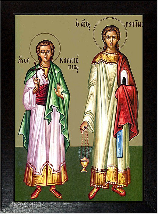 Sfantul Mucenic Caliopie, Sfantul Mucenic Rufin [2]