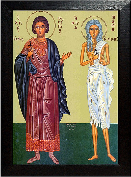 Sfantul Mucenic Gherontie, Sfanta Cuvioasa Maria Egipteanca [3]