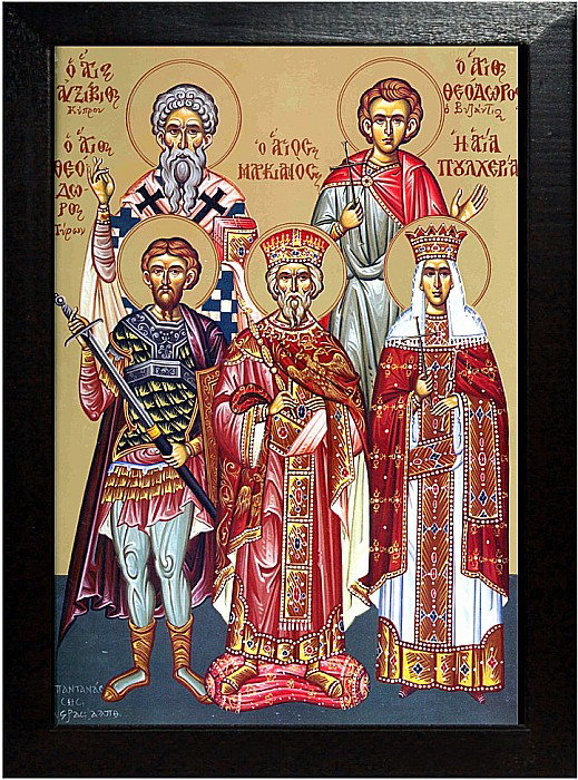 Sfantul Mucenic Teodor Tiron, Sfantul Teodor Stratilat [4]