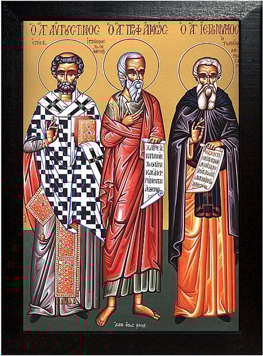 Sfantul Prooroc Amos, Fericitul Augustin, Fericitul Ieronim [3]