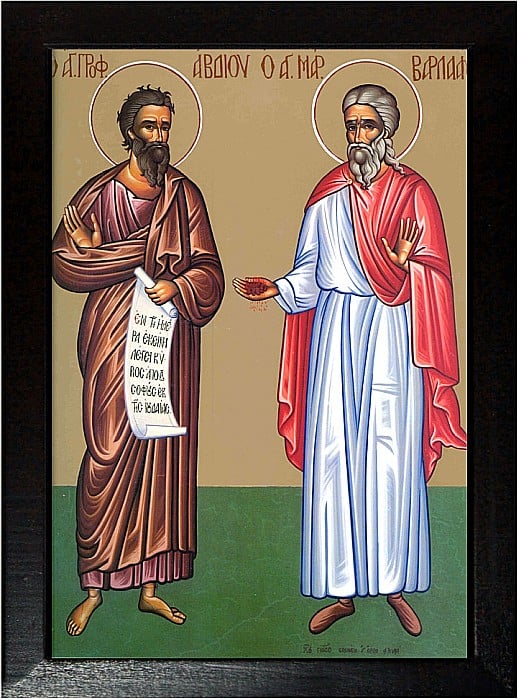 Sfantul Prooroc Avdie, Sfantul Mucenic Varlaam [2]