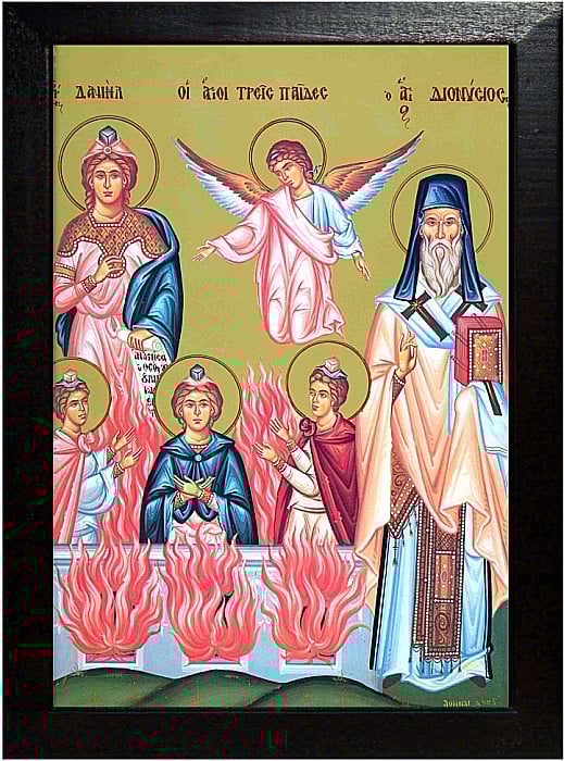 Sfantul Prooroc Daniil si cei trei tineri, Sfantul Dionisie cel Nou [4]
