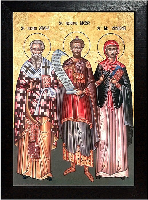Sfantul Prooroc Moise, Sfantul Ierarh Vavila, Sfanta Mucenita Ermiona [2]