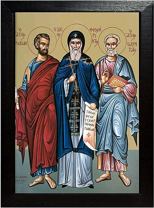 Sfintii Apostoli Irodion si Olimpian, Sfantul Cuv Teostrict [2]