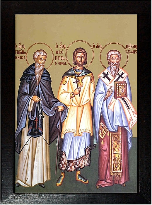 Sfintii Cuviosi Teoctist, Proclu si Grigorie Decapolitul [2]