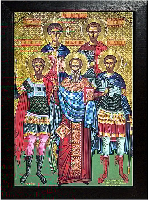 Sfintii Mucenici Eustratie, Auxentie, Evghenie, Mardarie şi Orest [3]