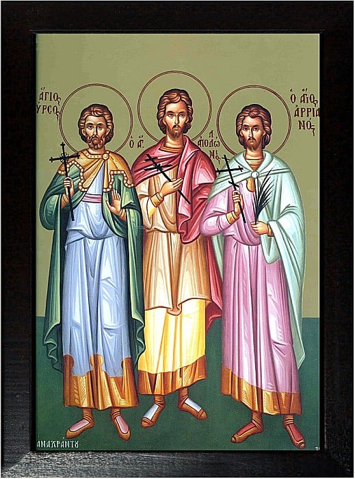 Sfintii Mucenici Tirs, Apolonie si Arian [2]