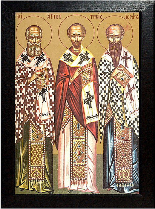 Sfintii Trei Ierarhi Vasile cel Mare, Grigorie Teologul și Ioan Gura de Aur [2]
