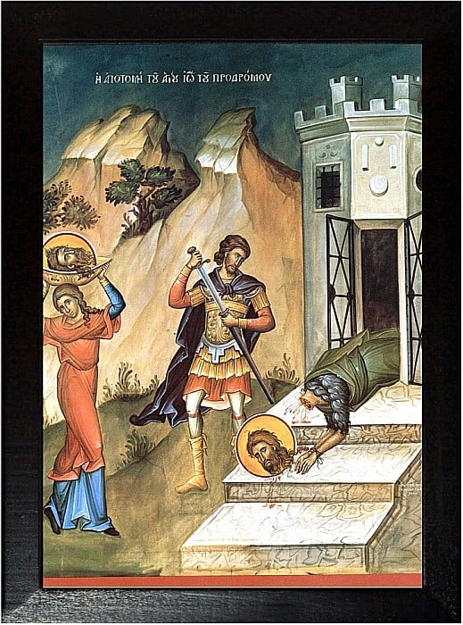 Taierea capului Sfantului Prooroc Ioan Botezatorul [4]