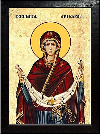 Icoane Maica Domnului - Acoperământul Maicii Domnului