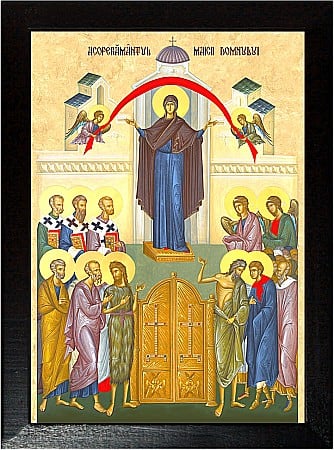 Icoane Maica Domnului - Acoperamantul Maicii Domnului