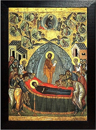 Icoane August - Adormirea Maicii Domnului