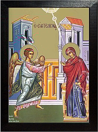 Icoane praznicale - Buna Vestire model Athos