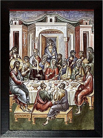 Icoane Iisus Hristos - Cina cea de taina