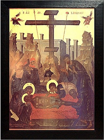 Icoane Iisus Hristos - Coborarea de pe Cruce a Domnului nostru Iisus Hristos