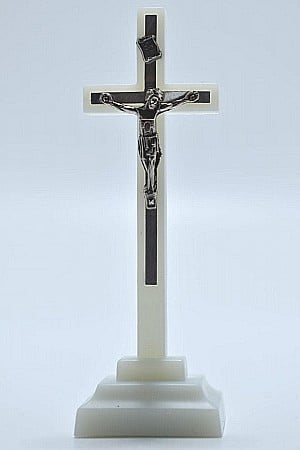 Cruce fosfor cu piedestal, inaltime 8 cm [0]