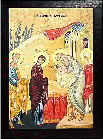Icoane praznicale - Intampinarea Domnului