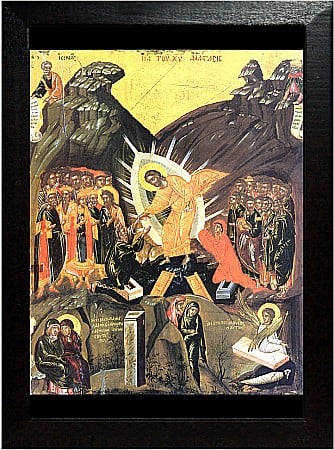 Icoane Iisus Hristos - Invierea Domnului nostru Iisus Hristos, si coborarea la iad